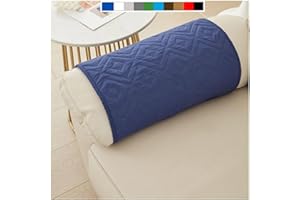 ILIEMAO Funda para reposacabezas para muebles，Antideslizante Cubierta del Brazo sofá, silla reclinable Brazo protector，cabeza funda protectora de sofá，Fundas de sillón Cubiertas de protección Moderno ( Color