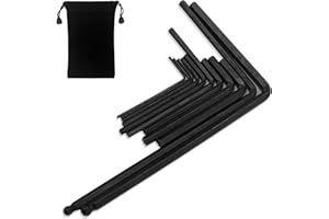 DaKuan Lot de 11 clés de guitare Martin 4 et 5 mm avec sacs de rangement pour régler la guitare électrique, la basse électrique, le réglage du manche de guitare et d'autres pièces, plusieurs tailles