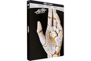 Alita : Battle Angel 4K Ultra HD + Blu-ray 3D + Blu-ray - Édition Limiited SteelBook IMPORT