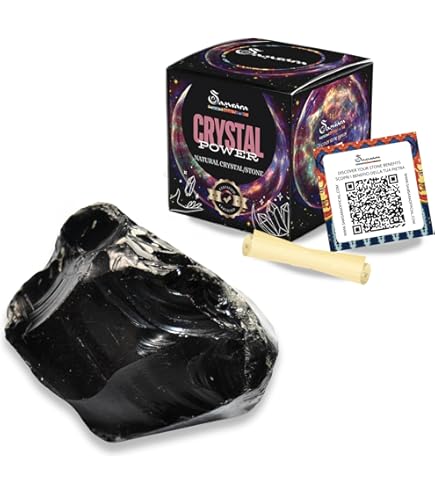 Bracciale con perline di ossidiana nera per uomo e donna, braccialetto di protezione e protezione, gioielli con cristalli curativi, regali per Scorpione e Sagittario - Italia