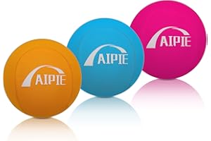 AIPIE Griffstärke Ball Handtrainer 3 Stück Massageball Handtrainer Griffbälle Klettern Ball Hand Trainingsgerä Antistressbälle zur Kräftigung von Hand und Finger und Druckentlastung