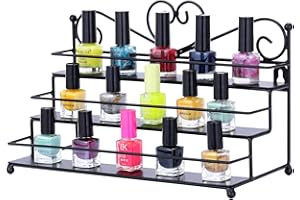 Dazone® Nagellack Organizer Nagelllack Ständer Nagellack Display Nagellack Regal Metall Nagellack Aufbewahrung