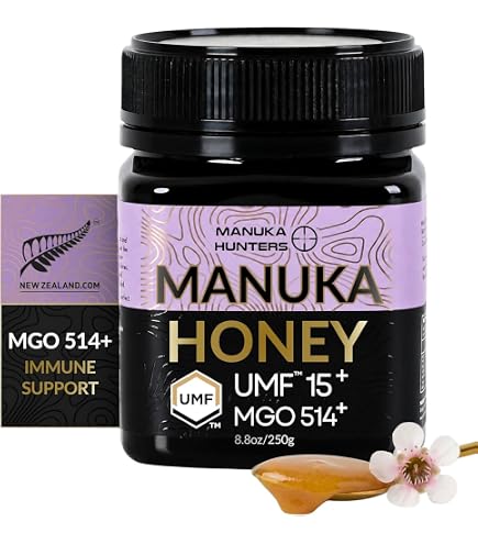 Manuka Health MGO573+ Manuka Honey, Raw and Unpasteurised, 250 gm