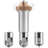 Engraving Tip + Single Point Wheel + Double Point Wheel + Drive Housing Pointer Pack for Maker 4/3/Maker for Making Labels/Gi