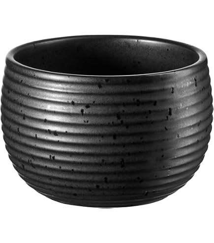 ASA Selection Japandi Théière avec poignée en bois Théière en porcelaine noire 1.5 L