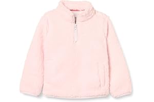 Amazon Essentials Veste Polaire Sherpa à Fermeture Éclair 1/4 Fille