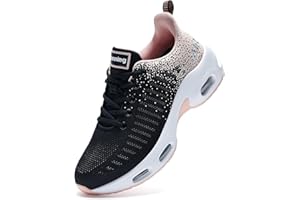 JINTA SHOES Scarpe da Passeggio da Donna Scarpe da Corsa Sneakers Suola in Gomma Antiscivolo Ammortizzazione del Cuscino d'Aria Comode Traspiranti Leggere Traspiranti Scarpe da Ginnastica da Corsa da Donna