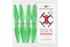 Master Airscrew Stealth Propellers for DJI Spark - Green, 4 pcs