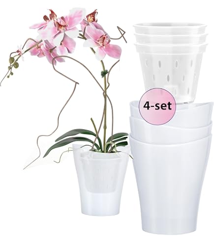 Happy Nature Set 4 Keramik-Blumentöpfe Madeira – Dunkelgrau, Kugelförmig, Ø 16 Cm, H 13,5 Cm