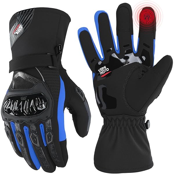 Molbory Protectores De Manillar: Guantes De Invierno Y Calentador De Manoplas Para Moto, A Prueba De Viento Para Scooter Y Motos De Nieve