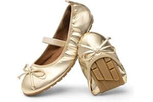 DREAM PAIRS Bailarinas Niña Zapatos Planos Chica Princesa Mary Jane con Plantillas Suave Suela Antideslizante