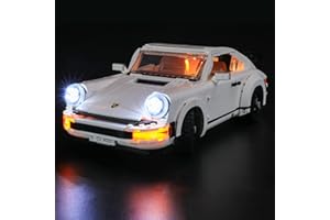 YEABRICKS LED Light for Lego-10295 Creator Expert Porsche 911 Building Blocks Model (Lego Set NOT Included)