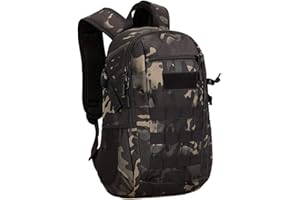 Selighting Mochila Táctica Militar 12L/20L Mini Mochilas Hombres Molle Asalto Escolar Bolsa Bandolera para Niños Hombre Mujer para Camping Senderismo Caza Trekking Casual Diario