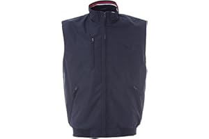 Niscioma Smanicato Da Lavoro Uomo - Giubbotto Senza Maniche, Giacca Smanicata Sportiva Non Imbottita, Giubbino Con Fodera Retinata e due ampie tasche con zip, Modello MAS