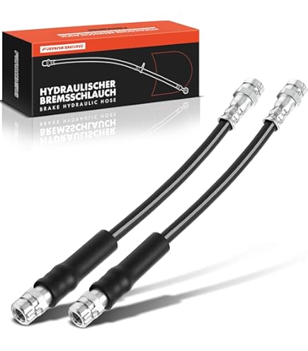 RIDEX Bremsschlauch 83B0089 Vorne 355mm - Originalersatz Für Auto Bremsanlage