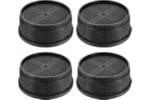 KEBITEDAMAI 4 Pz Rialzo per Mobili, Rialzi per Letto, Piedistalli Regolabili per Mobili, Gambe da Tavolo in Gomma Antiscivolo, Piedini per Alza Letto Scrivanie Sedie, Rialzi Aggiuntivi da 3,5, 7 e 10,5 cm