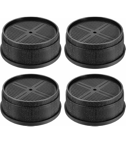 24 Piedini In Gomma Per Mobili - Antiscivolo, Protezione Pavimento (Diametro 3 Cm, Altezza 1,5 Cm)