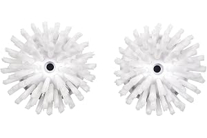 OXO Good Grips refill till diskborste med tvåldispenser | Stadiga nylonborst för svår smuts, säker för non-stick-kärl, enkel