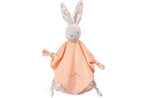 Fehn Chusta do przytulania dla niemowląt, zabawka, dla noworodków, przytulanka z mocowaniem na smoczek, pomoc w zasypianiu, pacynka, przytulanka dla niemowląt i małych dzieci od 0+ miesięcy