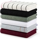 Generic Terry Tea Towels 100% Cotton 50 x 50 cm &ndash; 460 gsm &ndash; High Absorption &ndash; Assorted Colours (6)