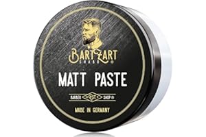 ‎BARTZART SHABO BartZart Matt Paste I 100ml Haarwachs matt für Männer I Matte Pomade für einen natürlichen Look I Hair Wax I Haarstyling Produkte direkt vom Barbier