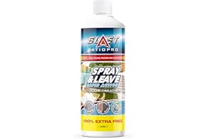 Blast Patio Pro - Spray & Leave Path and Patio Cleaner Rapid Action Outdoor Treatment | Mould, Mildew, Lichen, Algae Remover | Decking, Driveways, Rooftops - 1 Litre