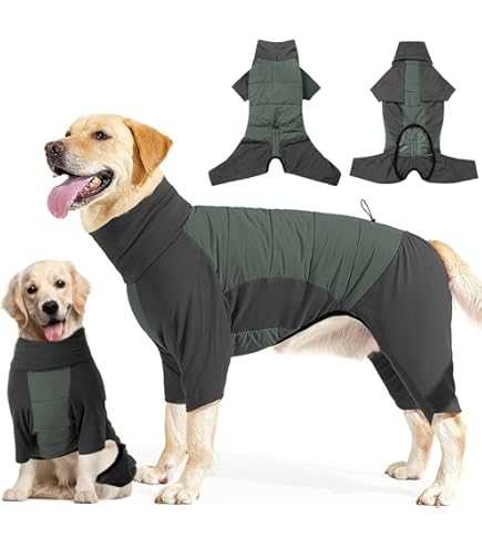 Dotoner Fleece hondentrui, winterjas, hondenjas, grote Dotoner Fleece hondentrui, winterjas, hondenjas, grote