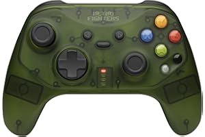 Retro Fighters Hunter Wireless 2.4G Controller for Original Xbox, PC & Switch - Green