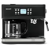 Dexart DX-1341 Home Barista 3-in-1 Filtre Kahve ve Espresso Makinesi, Siyah