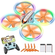 Mini Drone Pour Enfants Et Débutants Avec 3 Batteries Quadcopter RC
