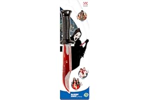 W WIDMANN MILANO PARTY FASHION Bloody Knives Knives Novelty Toy Weapons & Armour for Fancy Dress Costumes Accessory
