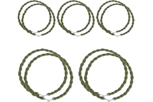 ZAVEHONY Trouser Ties Army Trouser Twists Military,Twisters Army Trouser,Twists Trouser Ankle Bands,Trousers Ankle Ties Boot Straps Leg Ties For Navy Army Air Force Outdoor Activity,5 Pairs