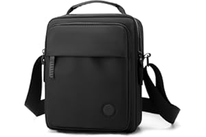 ANPTER Bandoleras Hombr, Bolso Hombre,Bolso Hombre Bandolera, Bolsas de Mensajerode Negocios Bolso de Mano Mariconeras Impermeable Crossbody Bag Shoulder para uso Diario Casual viaje o negocios,Festivales