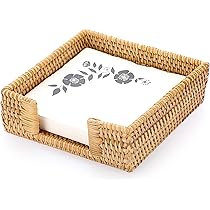 BSTKEY Portatovaglioli In Vetro E Metallo Argento, Con Fondo A Specchio, 24x13.7x6.2 Cm, Elegante Vassoio Portatovaglioli