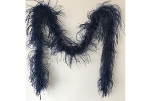 Sowder 72inch Length 1ply Ostrich Feather Boa for Wedding/party Decoration, Feather Scraf