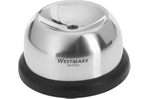 Westmark Épine de Eid/Pique-œufs, Design noble, Acier inoxydable, Argenté/Noir, 10812280