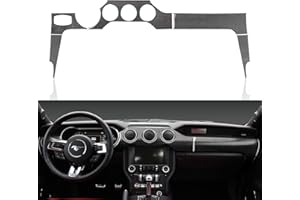 OYDDL Adhesivo para salpicadero de coche compatible con Ford Mustang 2015 2016 2017 2018 2019 2020 Accesorios