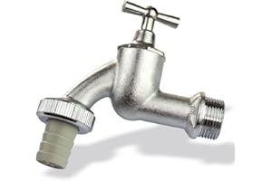 STABILO SANITAER Stabilo-Sanitaer Wasserhahn 1 Zoll DN25 Garten Aussen Messing Ventil Auslaufhahn Auslaufventil Hahn Ventilauslaufhahn