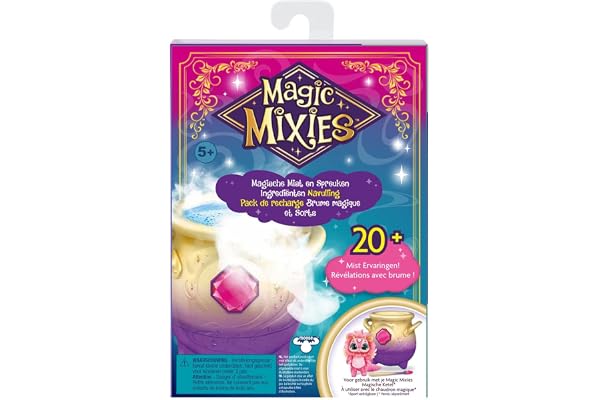 Magic Mixies Pack de Recharge Brume Sorts pour Chaudron Magique, 14655, Multicolore