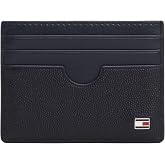 Tommy Hilfiger th flag cc holder Erkek C&uuml;zdan Space Blue Tek Beden