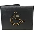 Requisite Needs Disabled Blue Badge and Timer Holder Wallet Protector Disability Parking Permit Holder (Black)