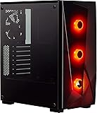 Corsair Carbide Series SPEC-DELTA Case da Gaming Mid-Tower RGB, Vetro Temprato, Nero