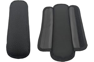 KEQKEV Black Universal Shoulder Strap Pads Replacement Air Cushion Shoulder Relief