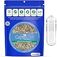 Capsuline Size 00 - Clear Empty Vegan/Vegetarian Capsules - 500 Count - Empty Veggie Pill Capsules - DIY Vegetable Capsule Filling - Empty Caps - Kosher Certified - Non-GMO Certified