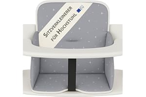 TOTSY BABY Funda trona universal - cojin para de tronas fundo silla para niños y niñas comer Cojín para silla Hauck y Stokke infantil con revestimiento impermeable y estable Galaxia