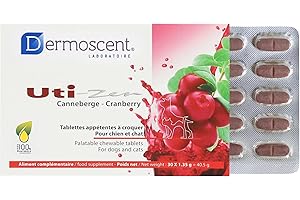 SELECTAVET Q Vet Dermoscent Uti-Zen 30 tabletas masticables