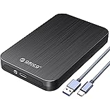 Boitier Disque Dur 2,5 Pouces,ORICO USB C Boitier HDD Externe pour 2.5'' SATA HDD SSD (7mm à 9.5mm),Haute Vitesse à 6Gbps,UAS