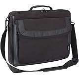 Targus Classic Protective Laptop Bag Brief Case with shoulder strap, for15-15.6-Inch computers, Black (TAR300)