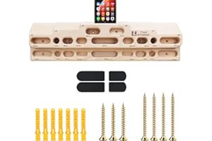 TWO STONES Barre de Traction d'escalade montée sur Porte pour entraînement et entraînement de Force des Doigts