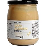 Bowlpros, Crema 100% Mandorle Siciliane Pelate, Crema Spalmabile di Mandorle, Burro di Mandorle, Senza Zuchero, Vegan, Confez